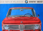 Preview: BMW 1800 Modelprogram 1963 "Die neue Klasse" Carbrochure (10116)